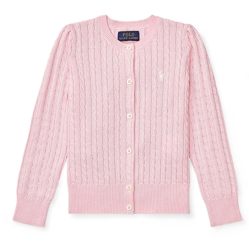 Køb Polo Ralph Lauren Hint Of Pink Girl Cardigan