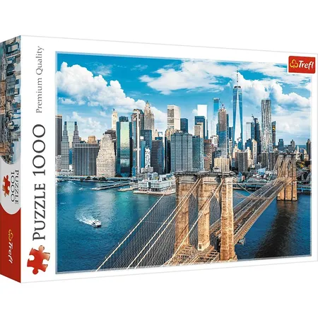 Trefl Puzzle Brooklyn Bridge, New York, USA, 1000 Teile