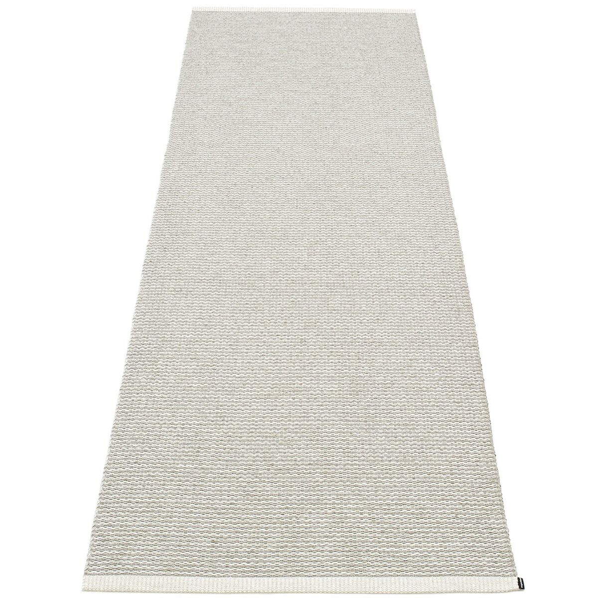 Gulvteppe Mono, 70 x 200 cm, fossil grey/white grey