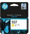 HP 937 Yellow Original Ink Cartridge inktcartridge 1 stuk(s) Origineel Normaal rendement Geel