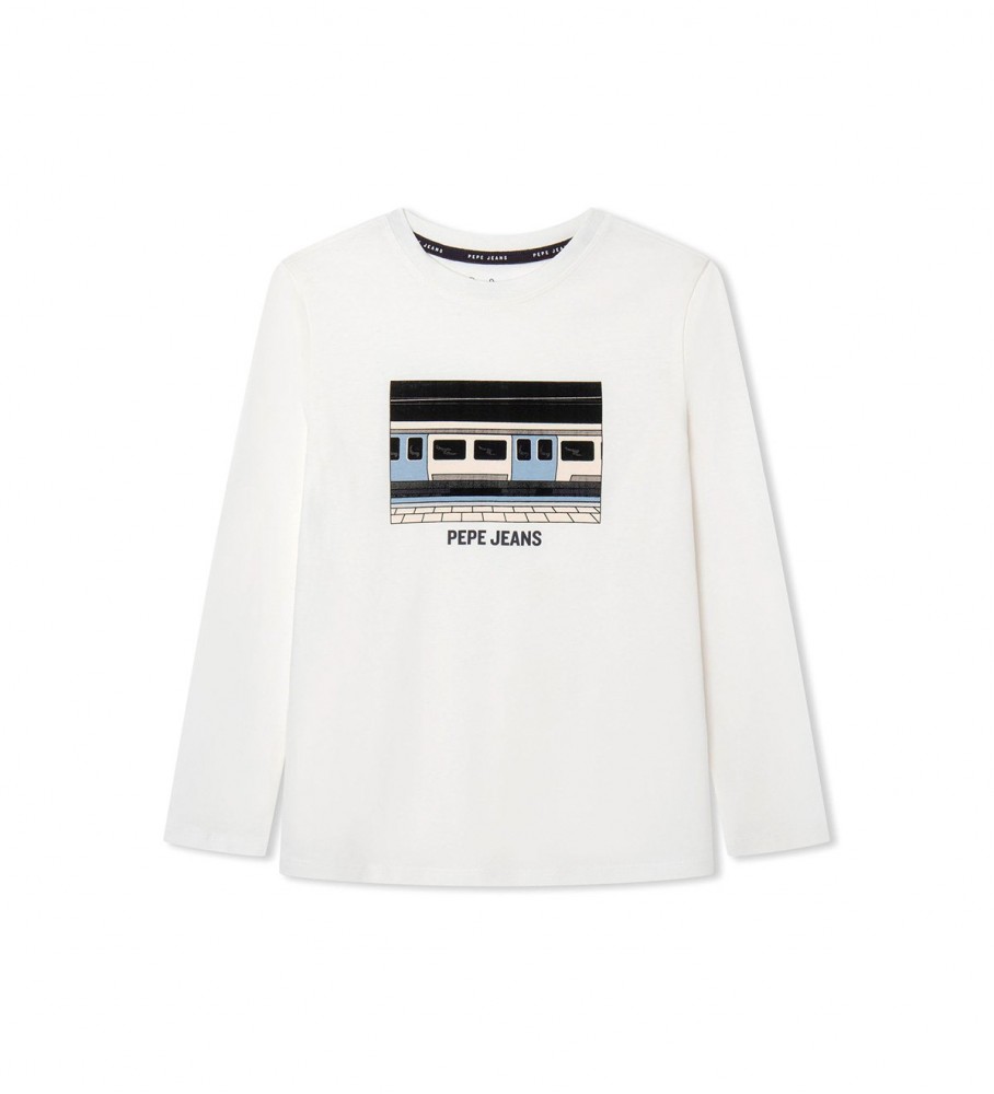 Camiseta branca Pepe Jeans Nealson