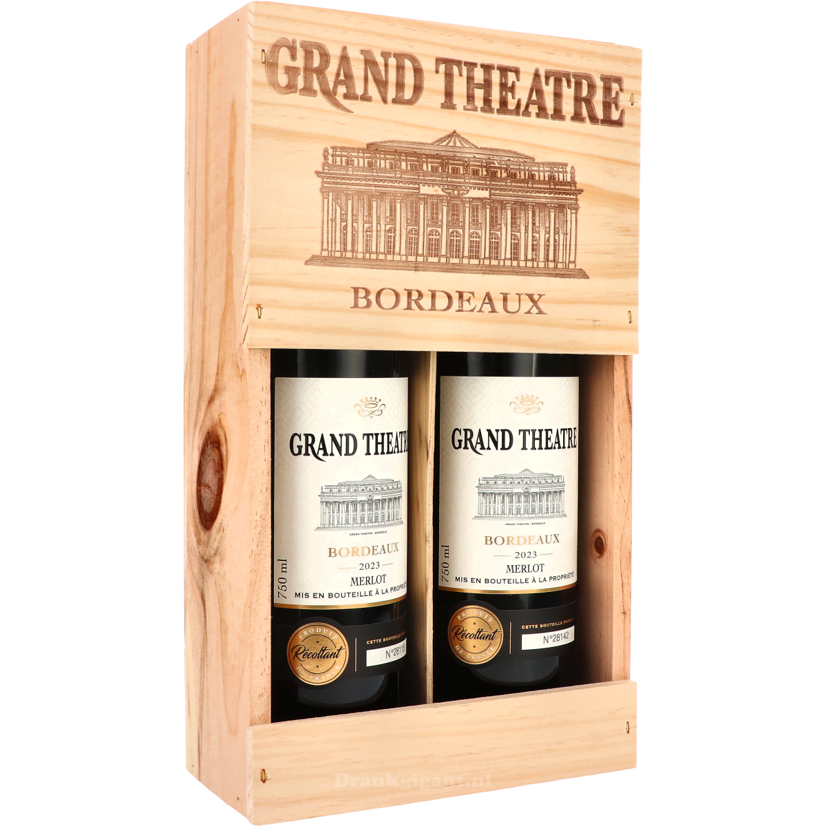 Grand Theatre Bordeaux A.O.P. Rouge Wijnkist 150 cl