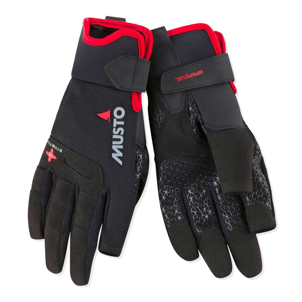 Musto PERF LF - Gants doigts longs black