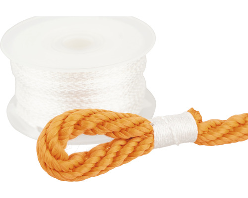 Touw Paraloc Mamutec polypropyleen wit Ø 1 mm, 100 m