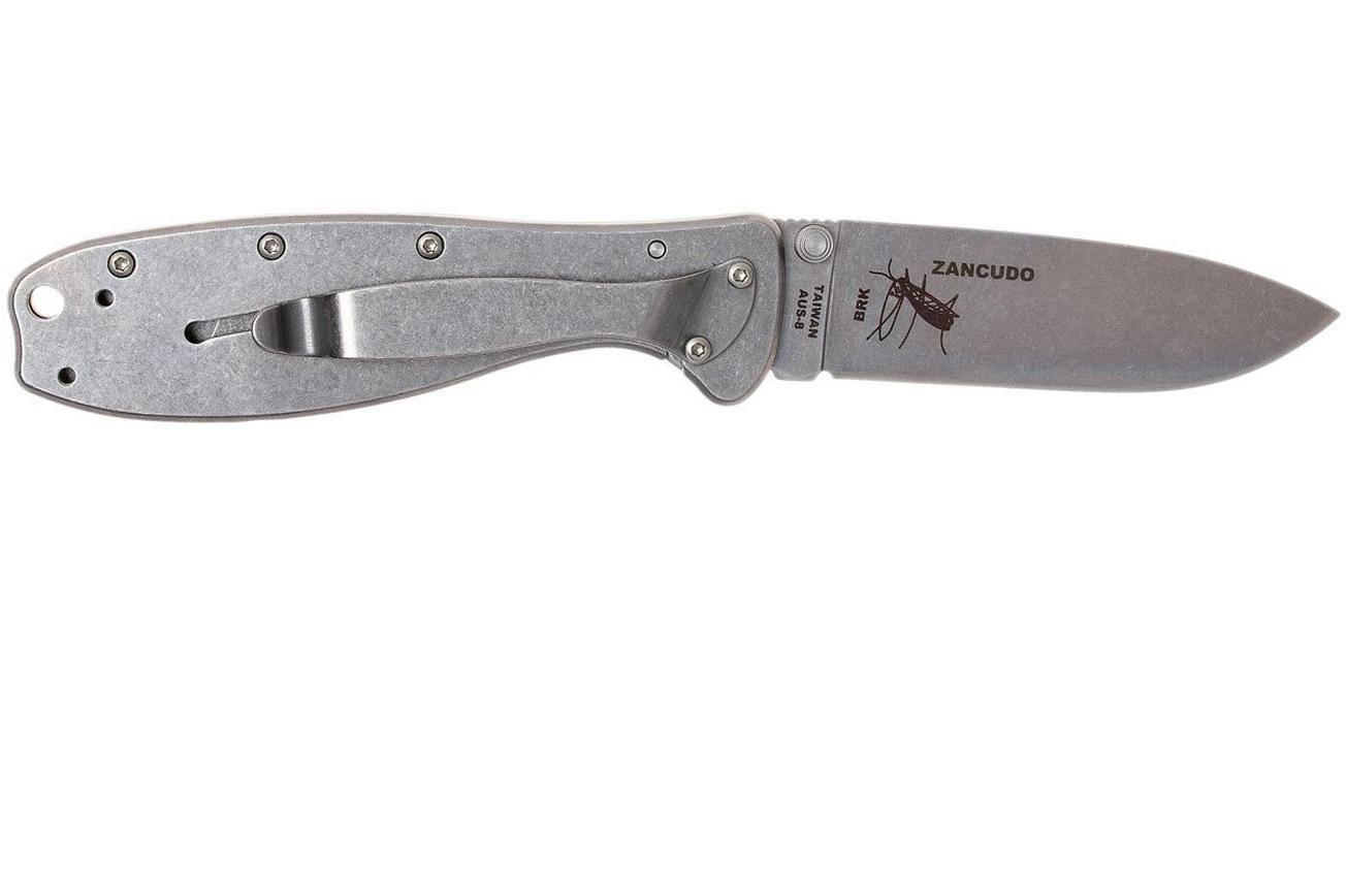 ESEE Knives Zancudo AUS8 Desert Tan-Stonewashed, BRKR1DT zakmes