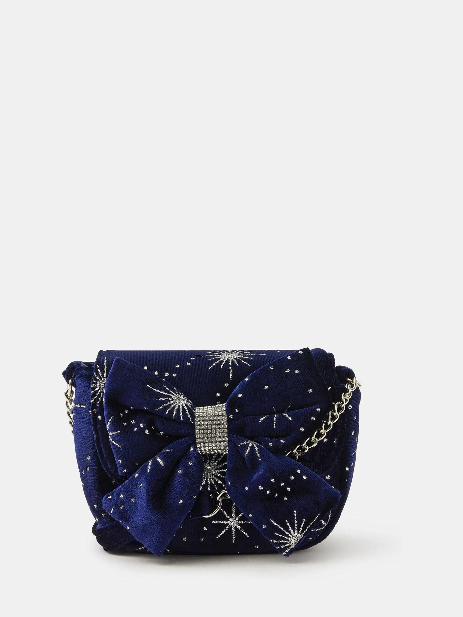 Angels By Accessorize Girls Starburst Velvet Bag