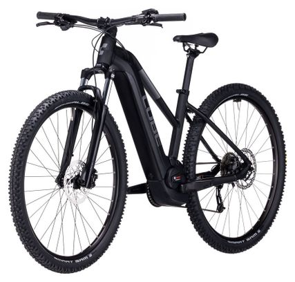 VTT Électrique Semi-Rigide Cube Reaction Hybrid Performance 500 Trapeze Shimano Alivio 9V 500 Wh 29'' Noir