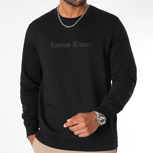 Sweat Crewneck Carbon Taz Noir