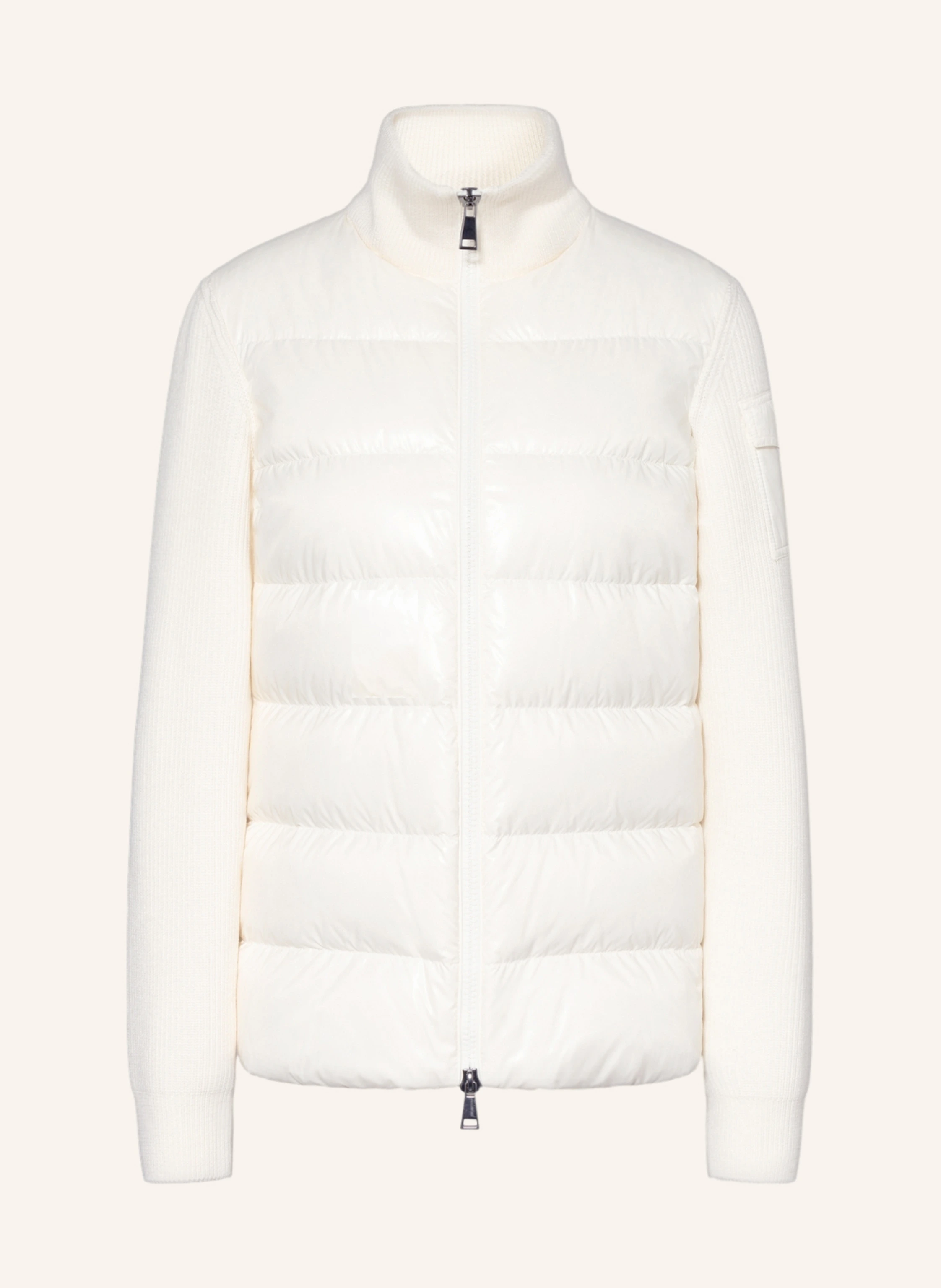 MONCLER Strickjacke im Materialmix