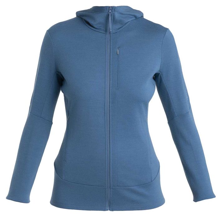 Quantum IV LS Zip Hood Women uldtrøje