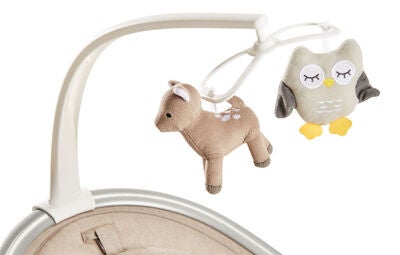 Beemoo PLAY Rocker Low Vippestol, Beige