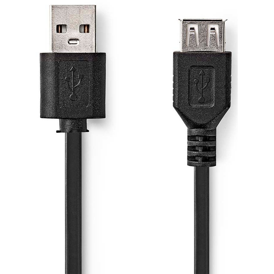 Nedis CCGB60010BK30 USB 2.0 kabel USB-A male naar USB-A female 3m