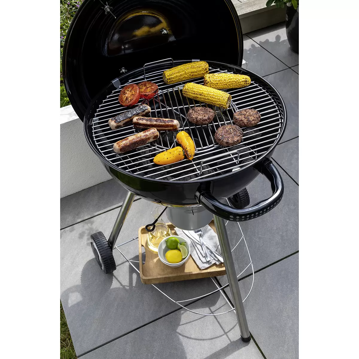 Kugelgrill Hamson York Compact Plus Schwarz