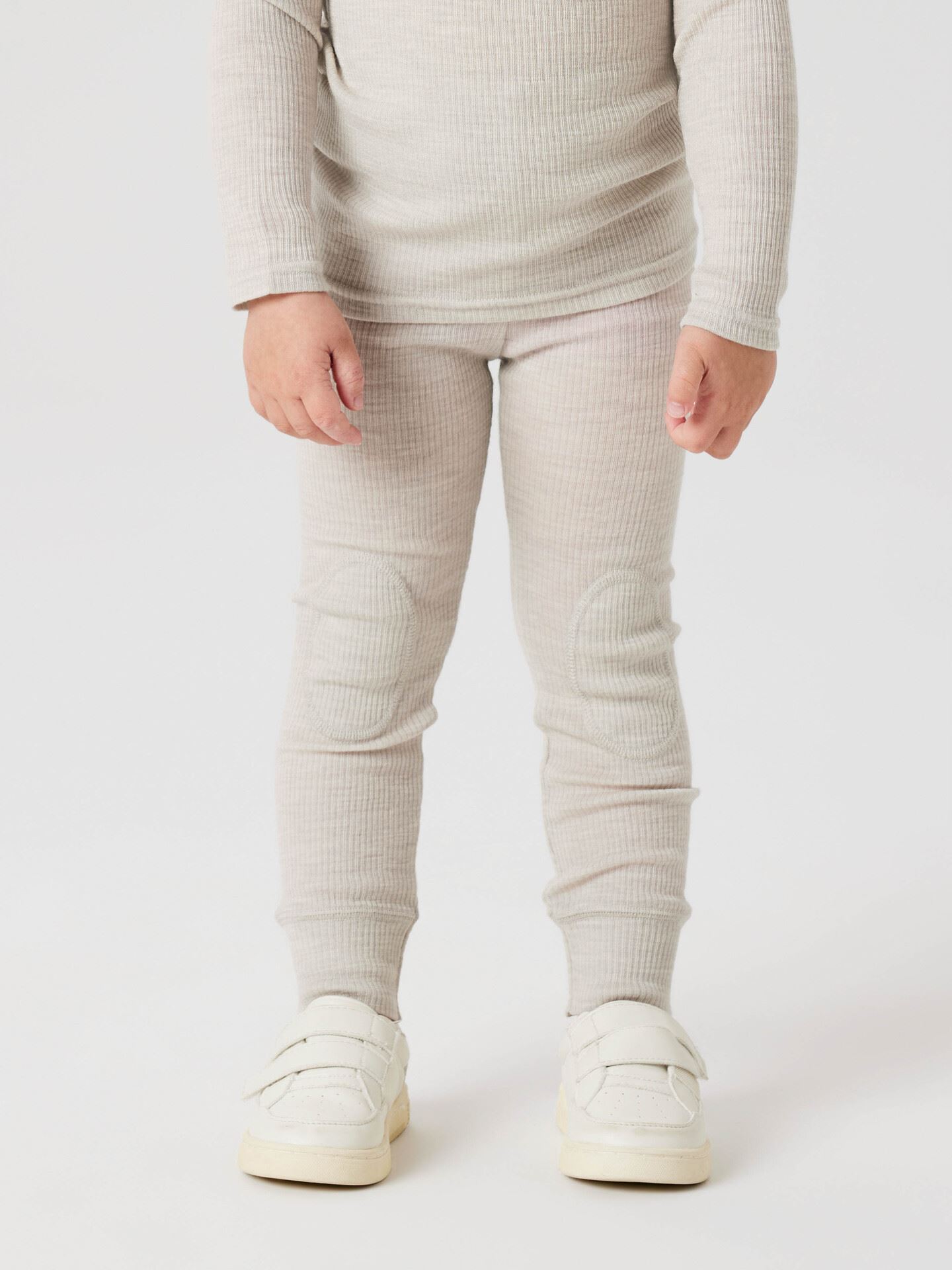 Wax Wool Rib Legging