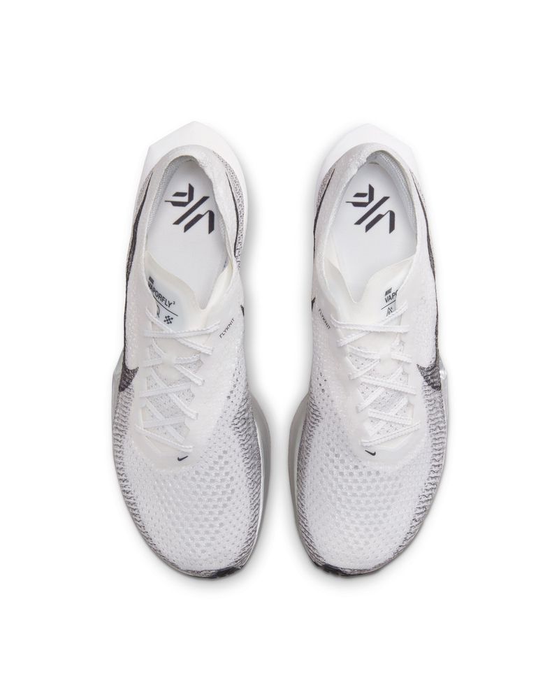 Chaussures de running Nike ZoomX Vaporfly Next% 3 Blanc & Gris pour homme