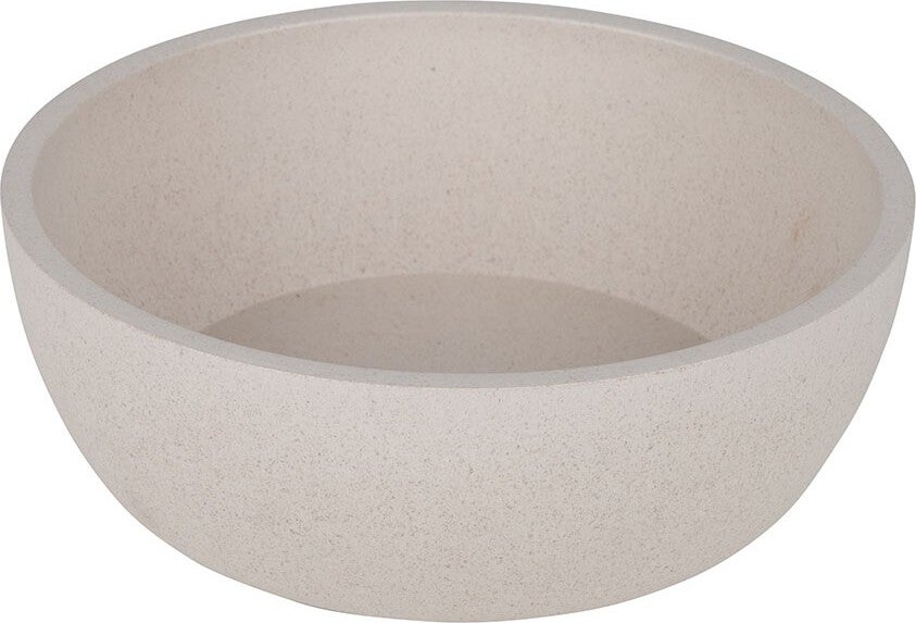 District 70 hondenvoerbak Bamboo S beige D 14 H 5,2 cm 570 ml