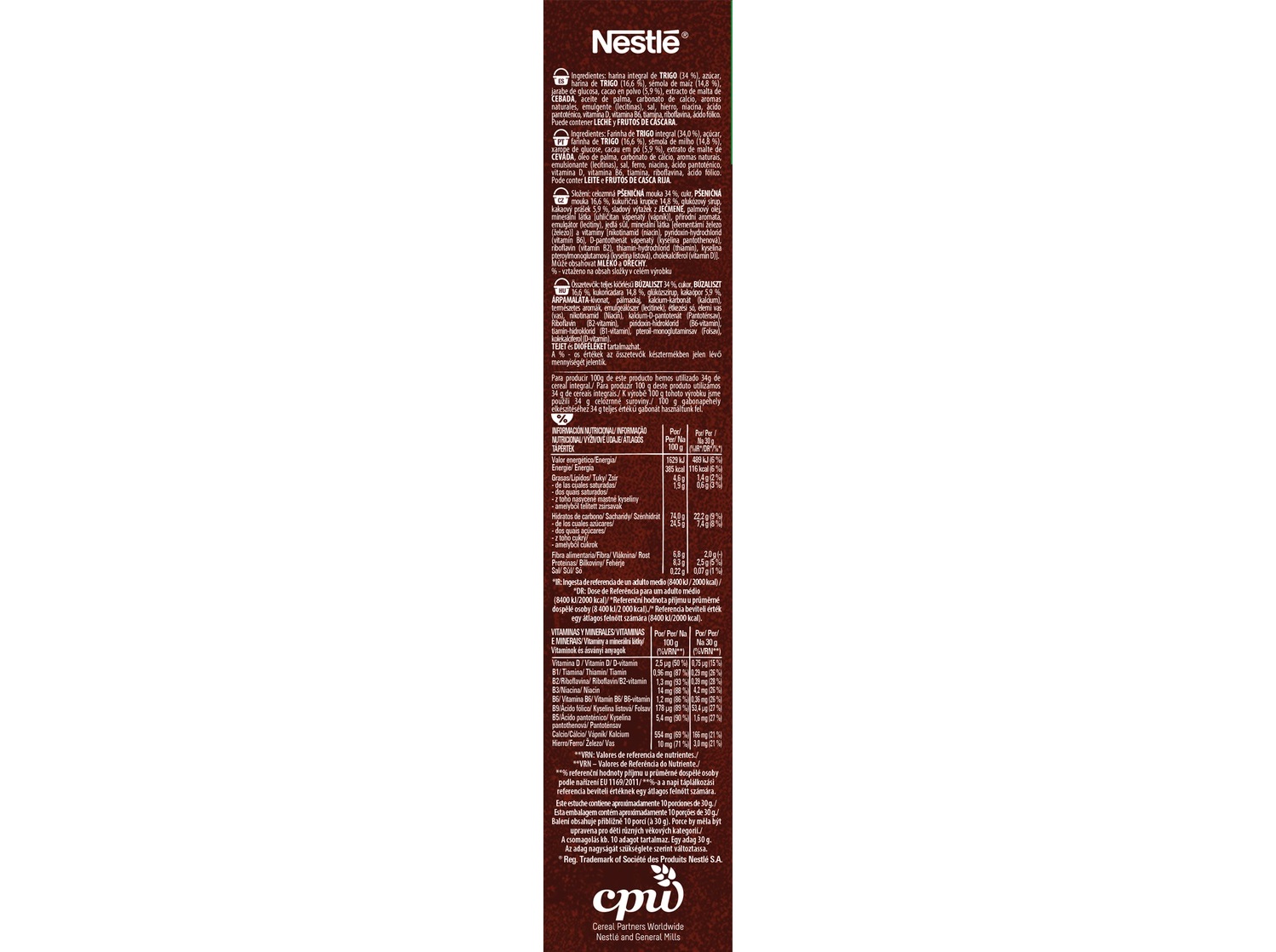 CEREAIS NESTLÉ CHOCAPIC CRUNCHY BROWNIE 300 G