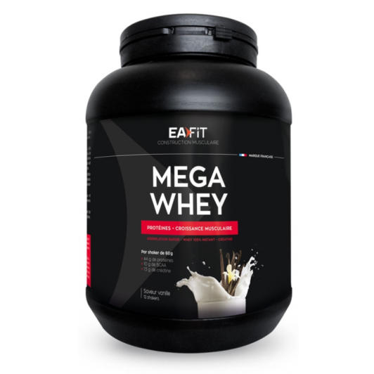 Mega Whey Eafit - Construction musculaire