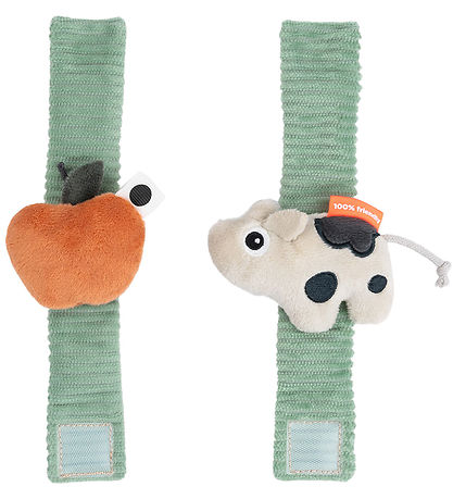Done by Deer Armbandrassel-Set - 2er-Pack - Dotti - Grün