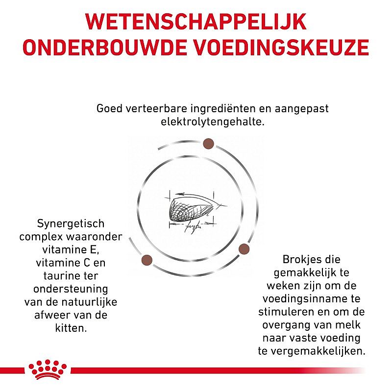 ROYAL CANIN® Gastro Intestinal Kitten 400g - Kattenvoer voor ondersteuning van de spijsvertering van kittens tot 12 maanden