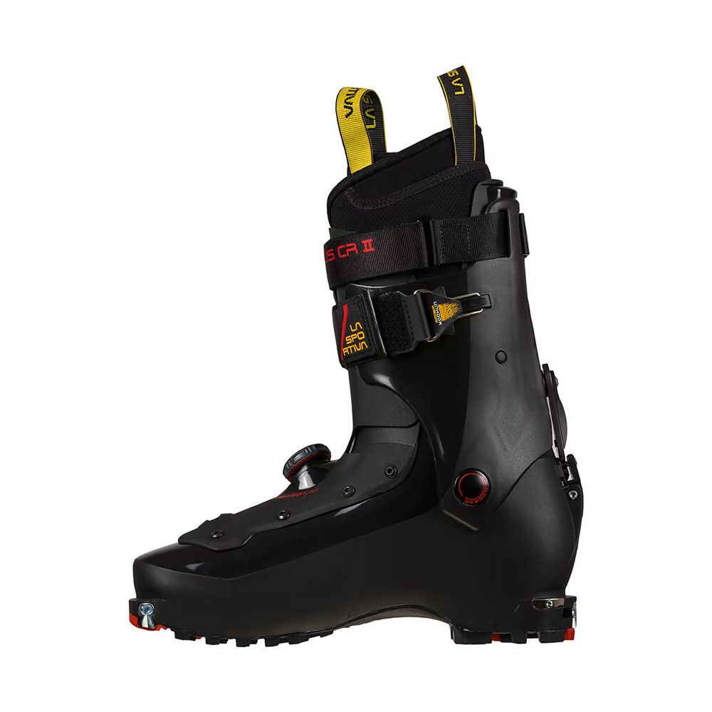 La Sportiva SKORPIUS CR II BOA - Chaussures ski randonné black/yellow