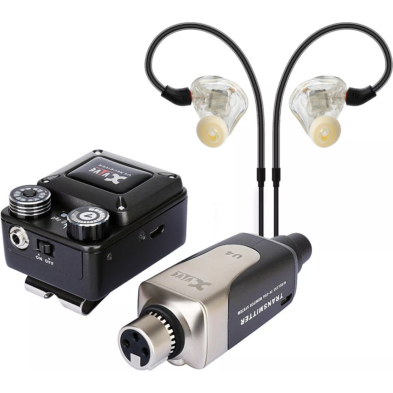 Xvive U4T9 In-Ear Monitor Wireless System Bundle