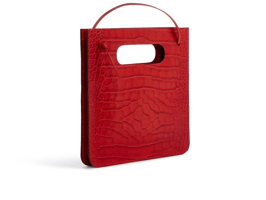 Simply Plus S croco red