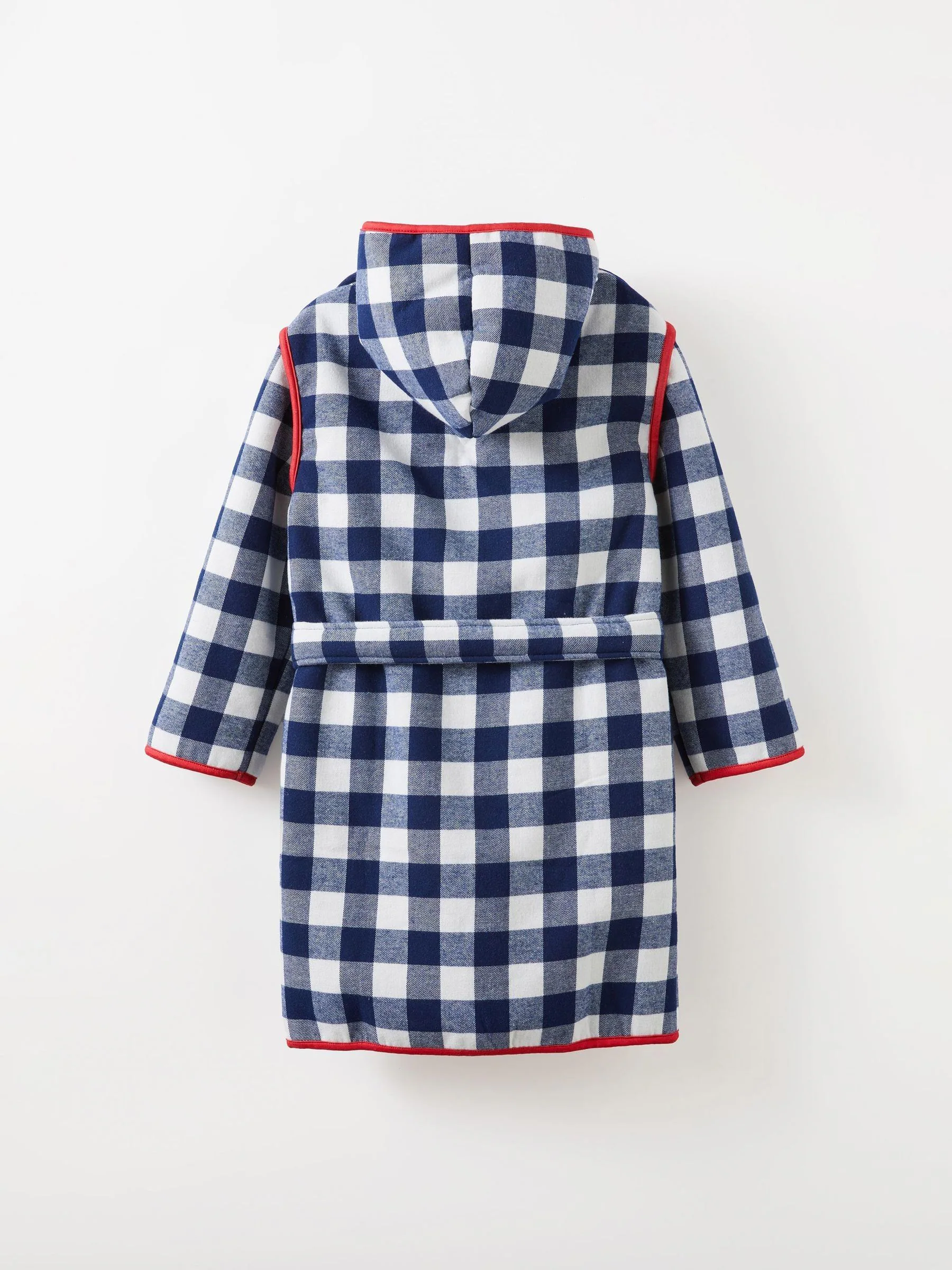 Blauw - Cotton On Hooded Dressing Gown