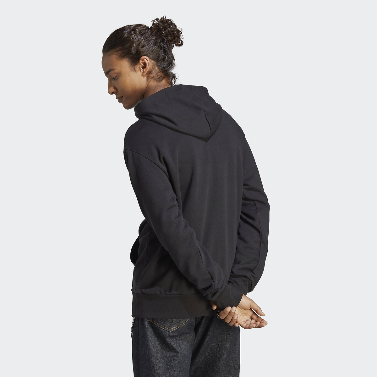 ADIDAS ROUPAS ESPORTIVAS<br>Moletom com capuz na cor Molton Essentials