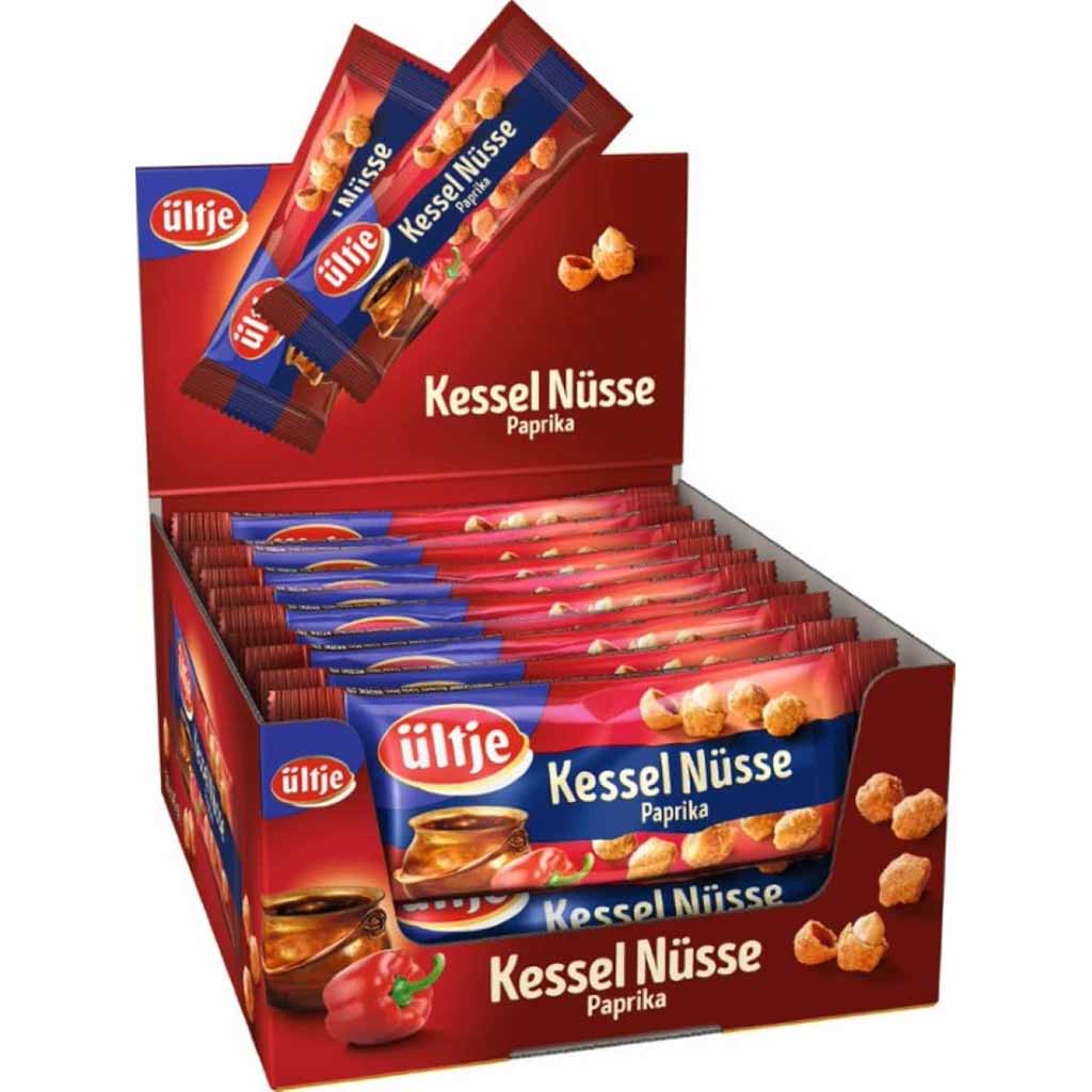 ültje Kessel Nüsse Paprika 20x40g=800g MHD:30.8.25