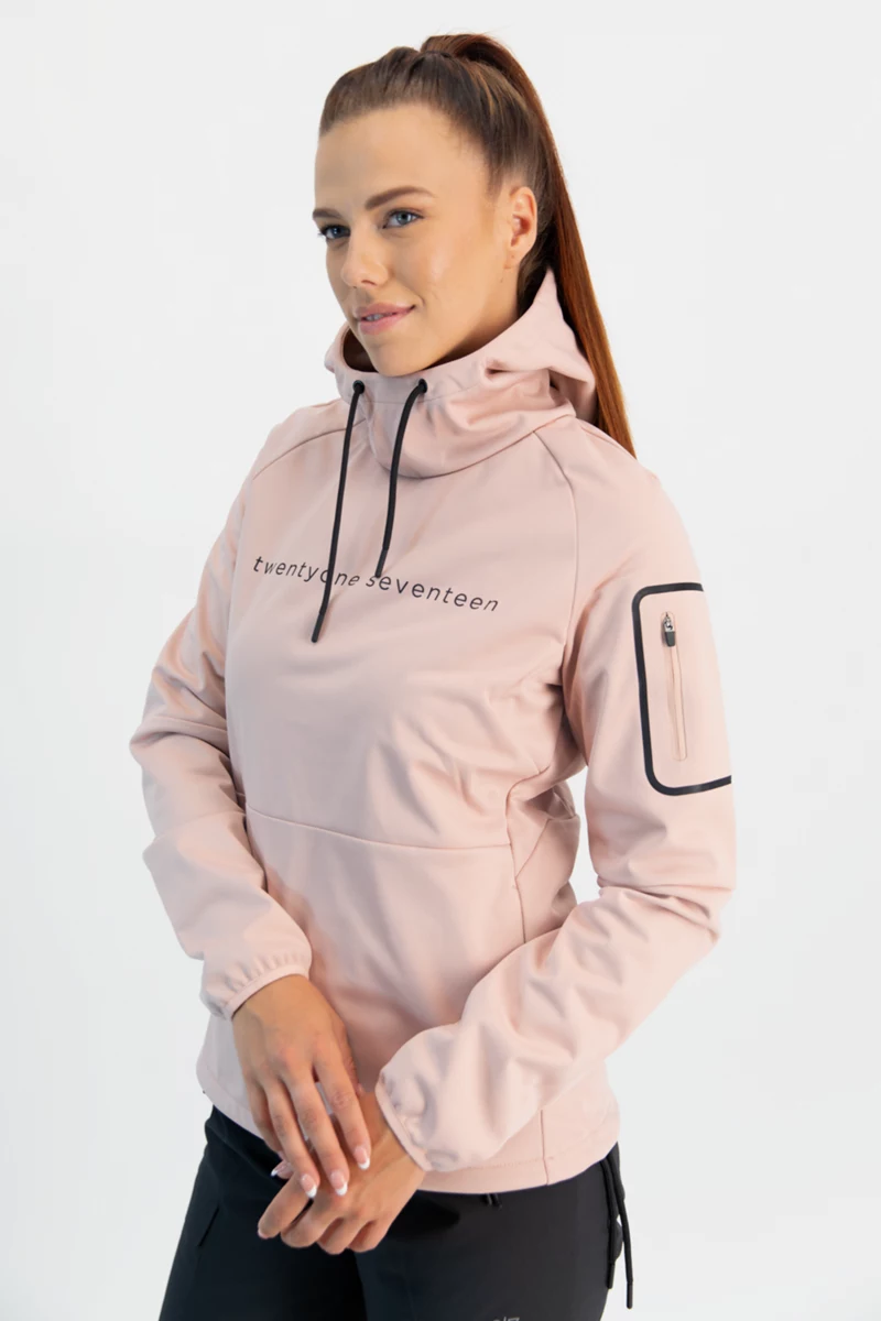 2117 OF SWEDEN Spanhult Softshell Hoodie Damen Midlayer