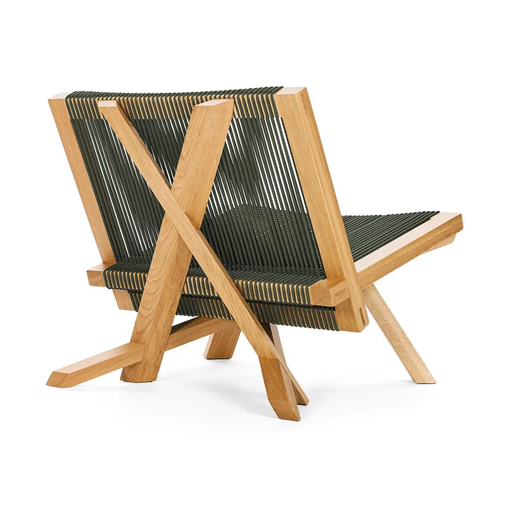 ClassiCon - Volkshaus Lounge Chair, Eiche schwarz gebeizt / schwarz