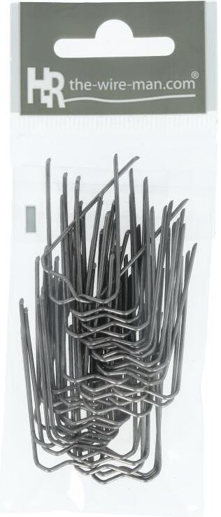 H&R the-wire-man krammen grijs 1,7 x 3,5 cm