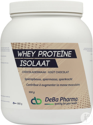 Deba Whey Protéine Isolat Chocolat Pot 900g