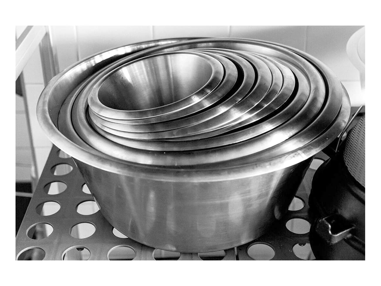 Bassine pâtissière inox - Ø 28 cm - Matfer