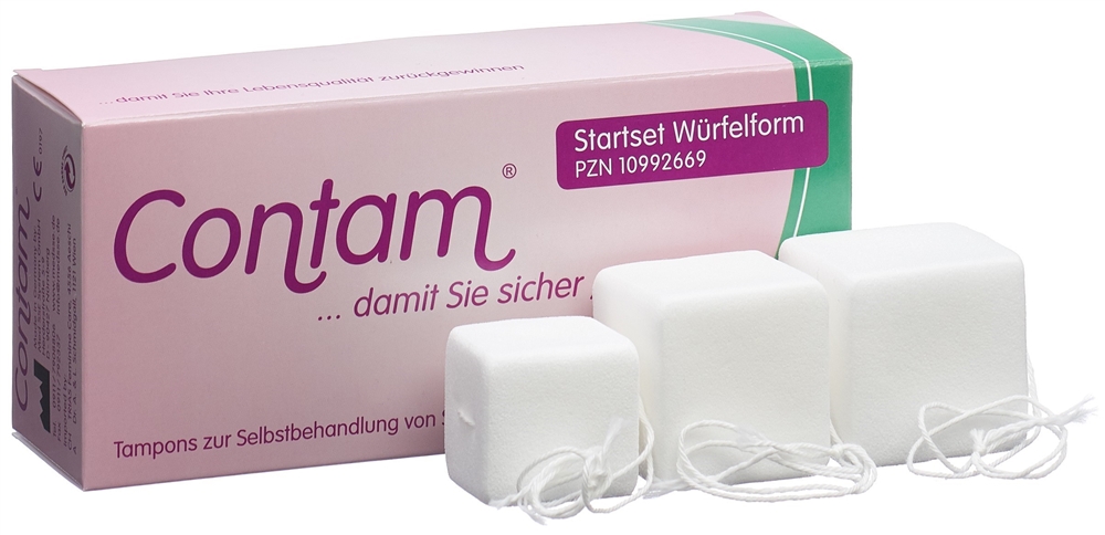 CONTAM Würfel Starterset<br>3 Stück, 1 von jeder Grösse