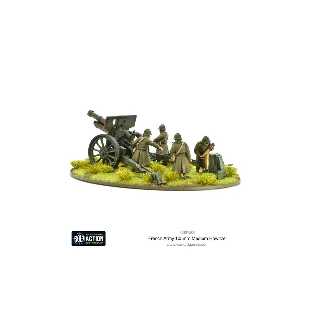 Bolt Action - French - 105mm Medium Howitzer