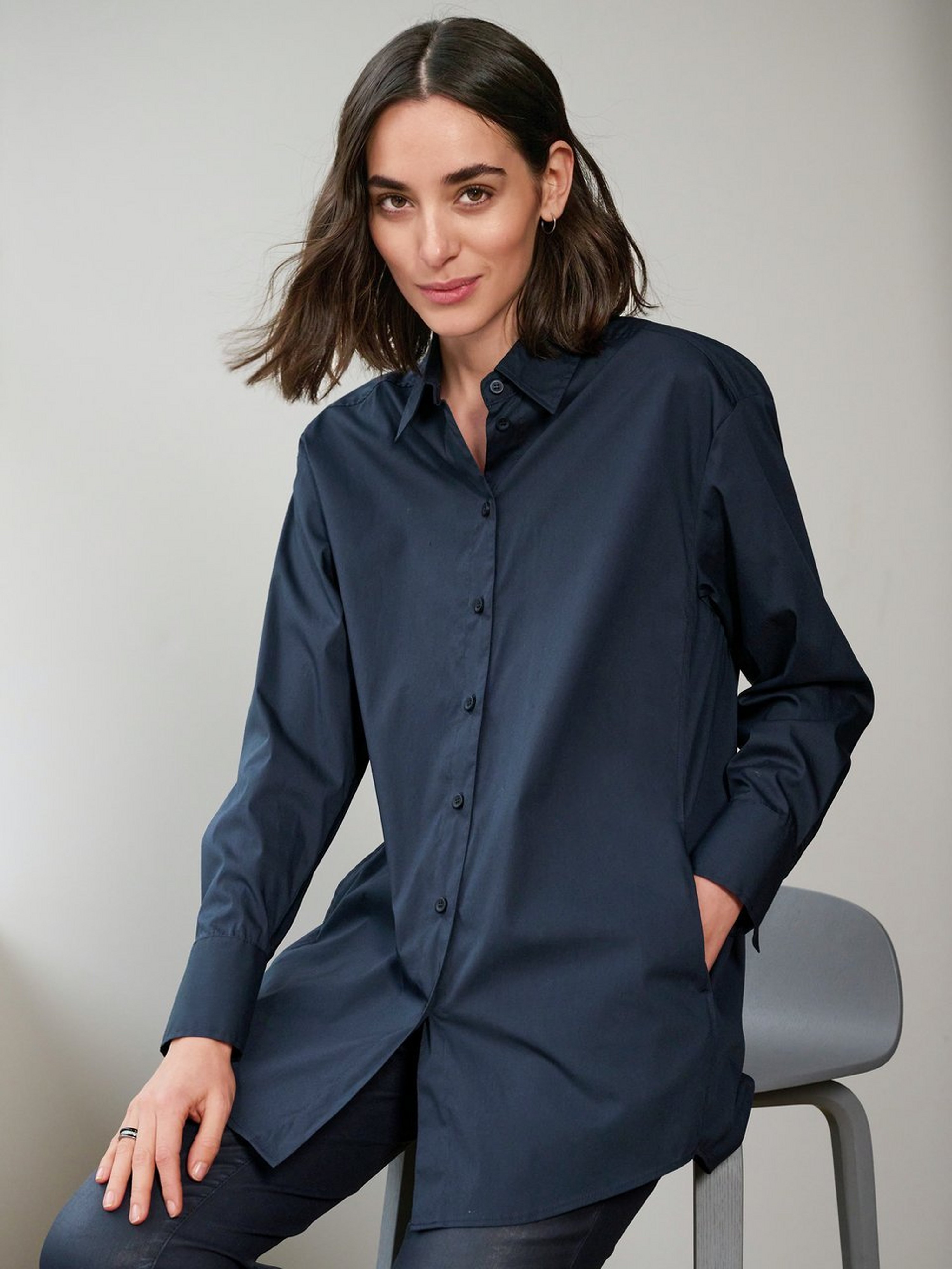 Long-Bluse