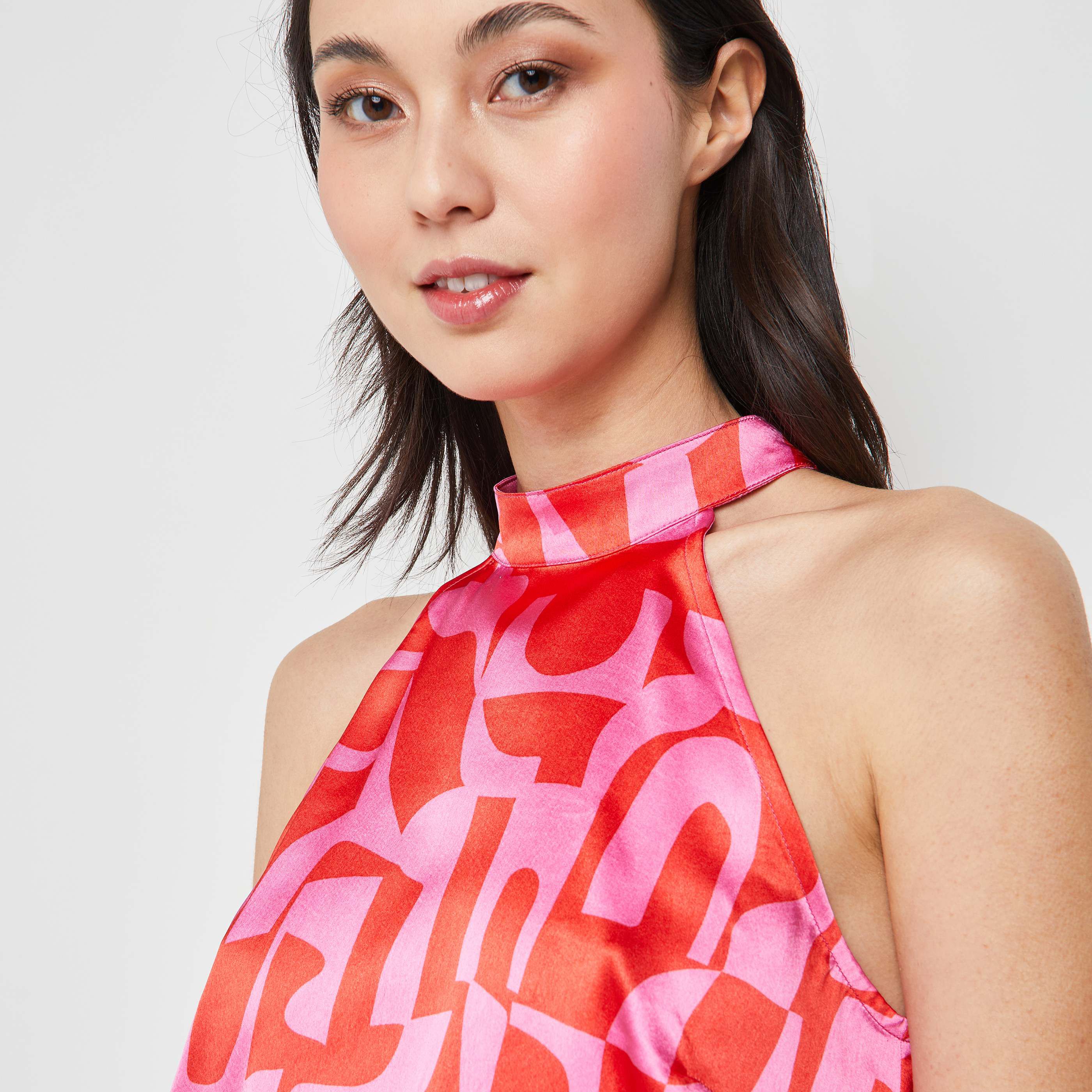Top imprimé femme - ROSE