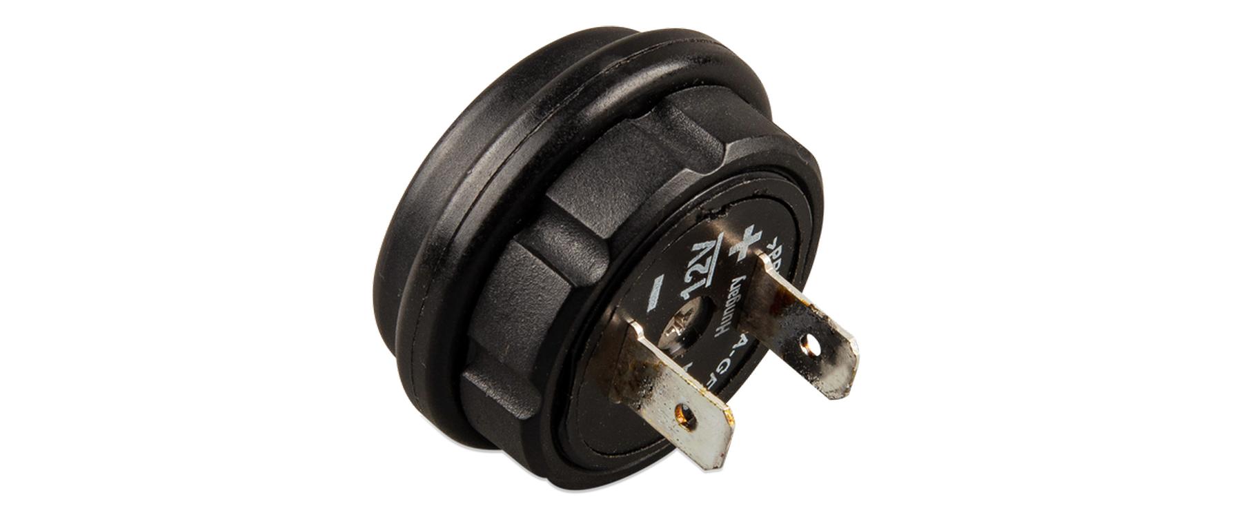 Ladegerät-Anschlussdose MagCode Power Port 12 V, max. 15 AAnschlussdose geeignet für IP65 Blue Smart Ladegeräte