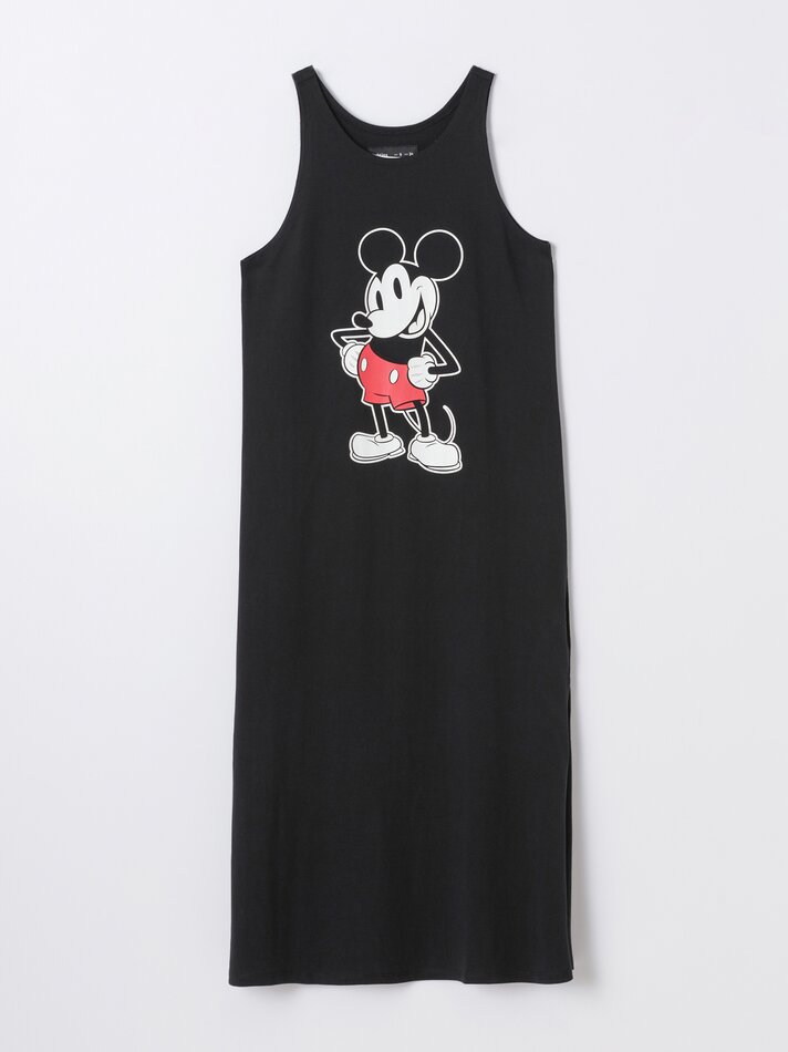 Vestido longo do Mickey Mouse ©DS - Preto