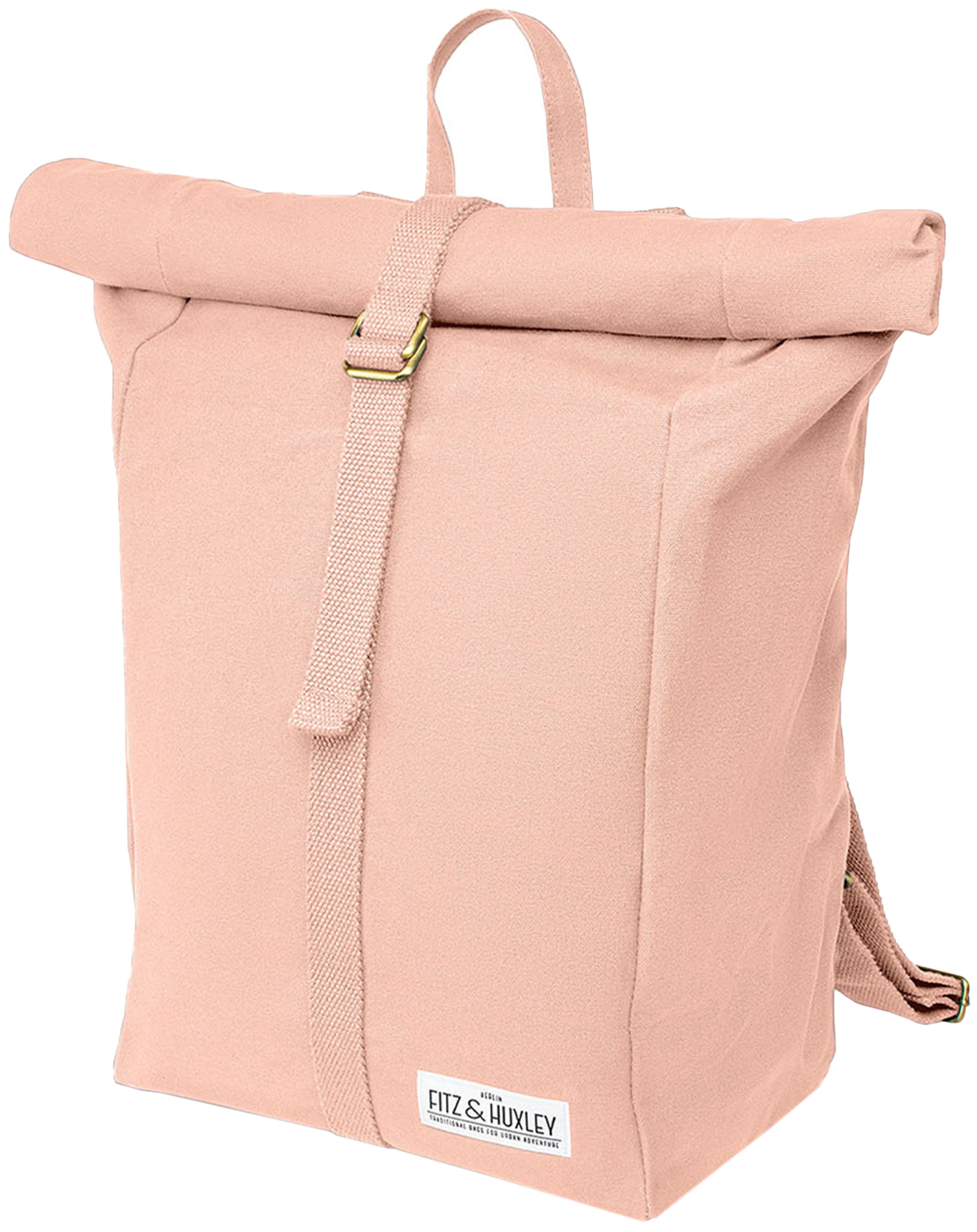 Fitz & Huxley Rolltop-Rucksack CONVEYOR 21l, vegan, rosa