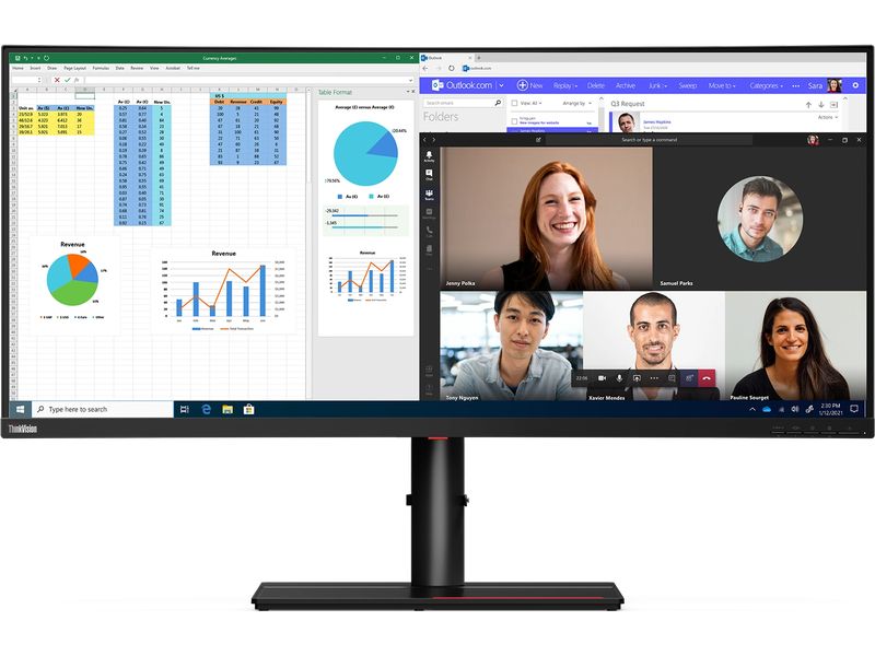 Lenovo Monitor ThinkVision P40w-20 39.7