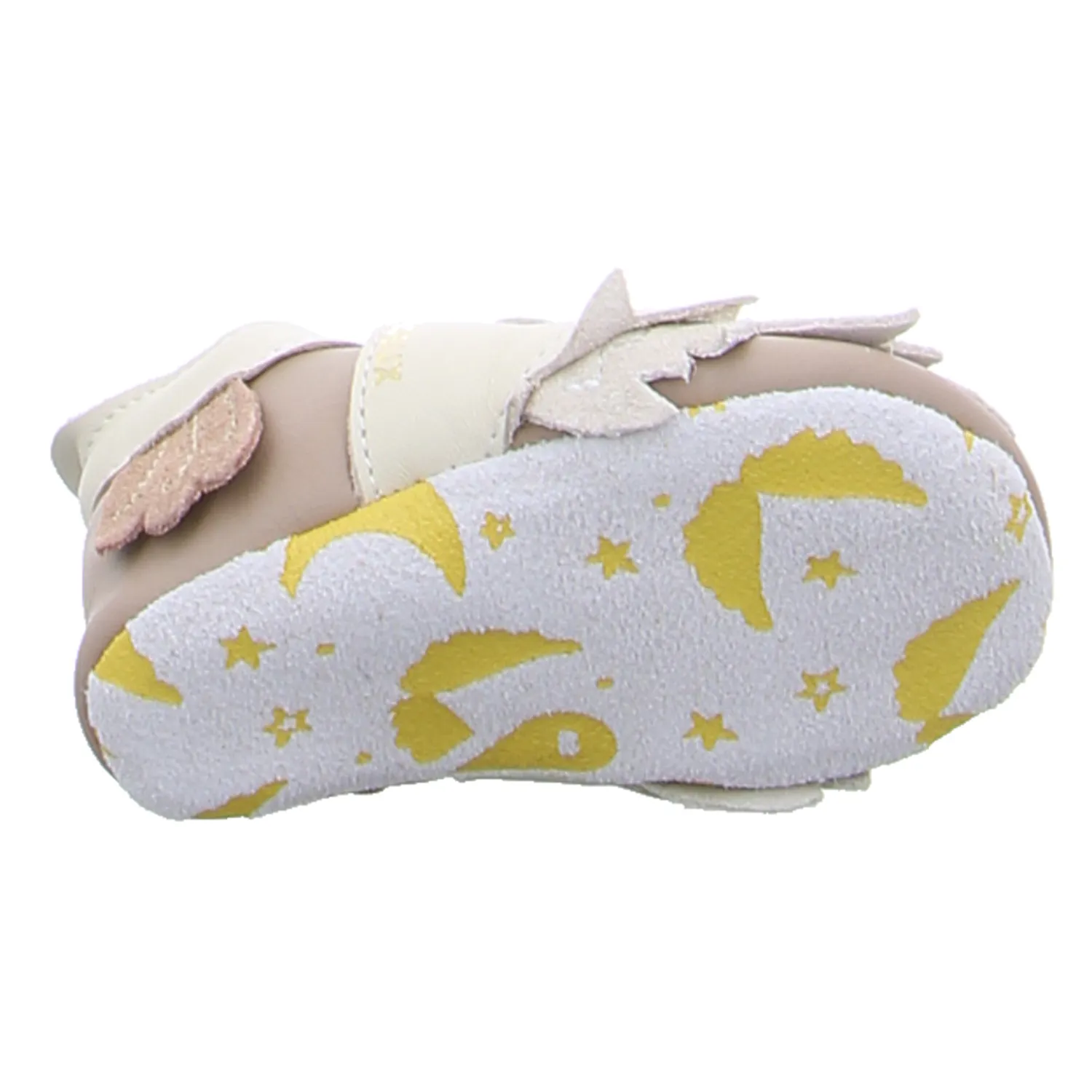 BOBUX Krabbelschuh Taupe Leder  soft sole