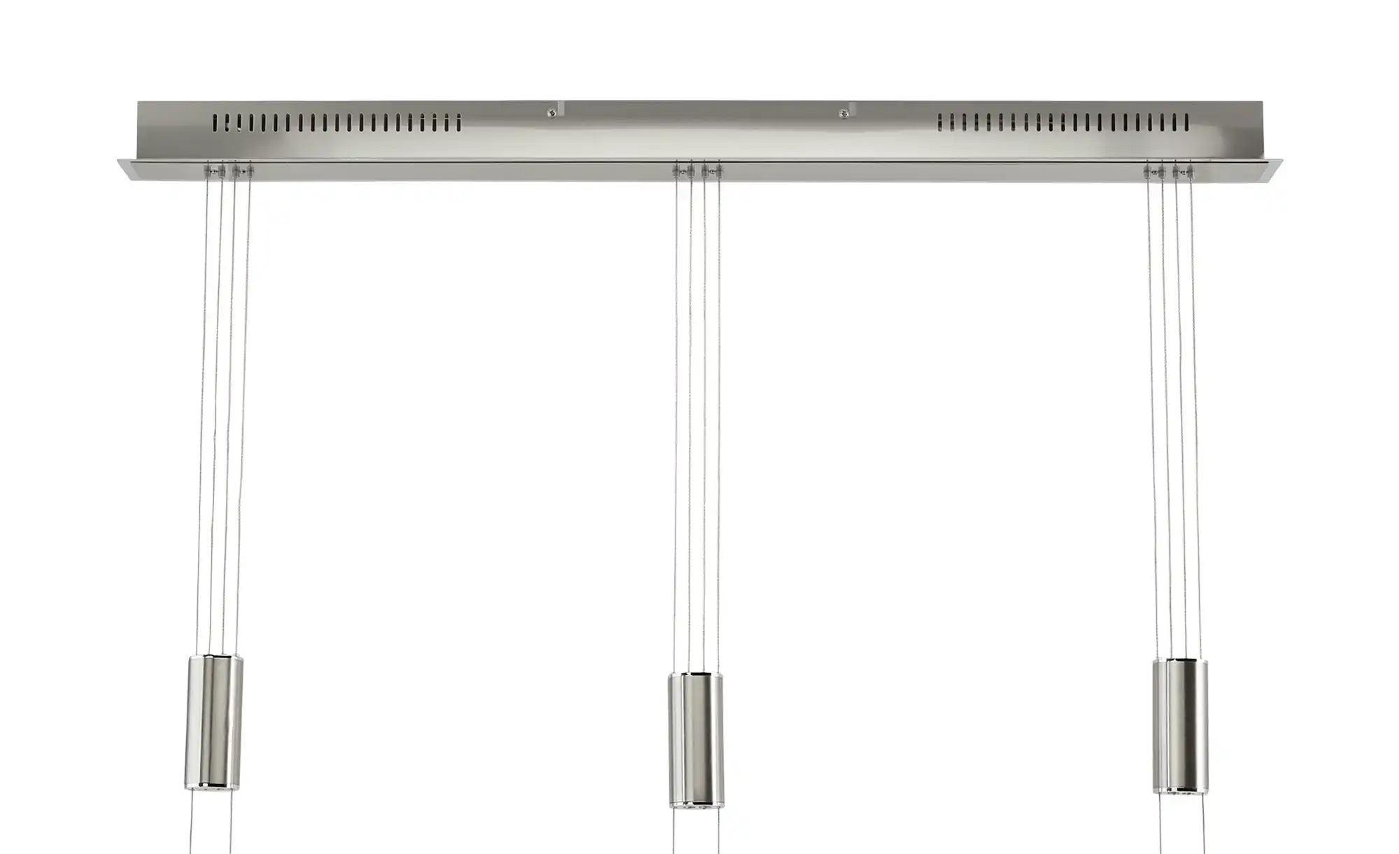 Fischer-Honsel LED-Pendelleuchte, 3-flammig, Nickel matt