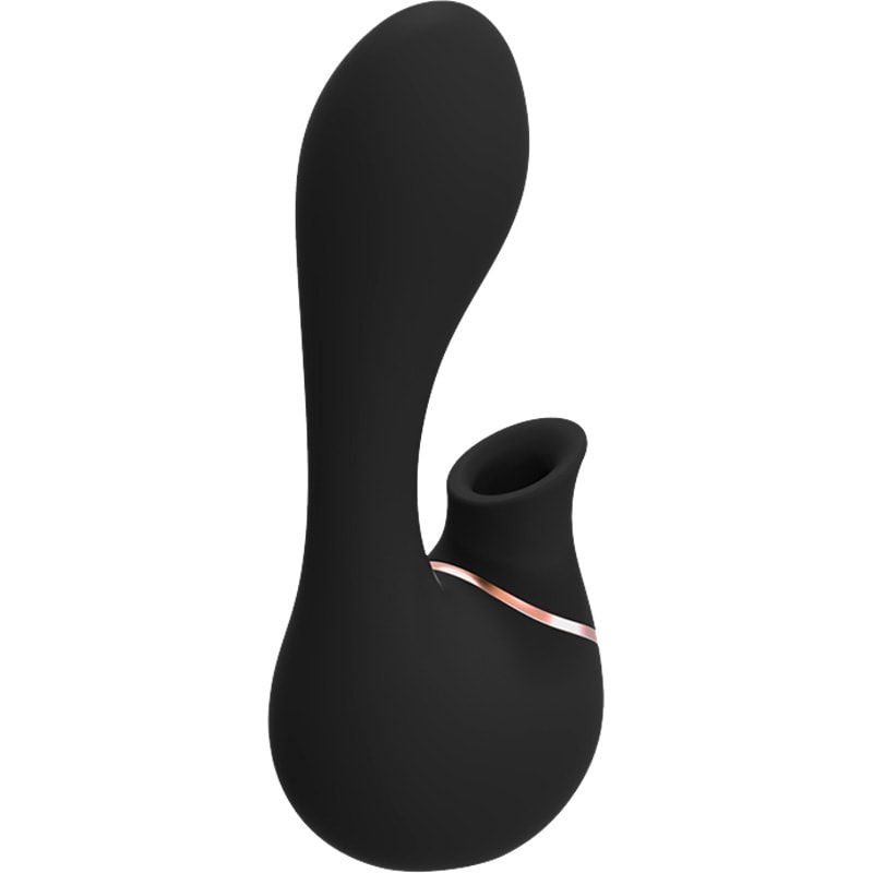 Vibromasseur point G & stimulateur de clitoris - Mythical - Noir