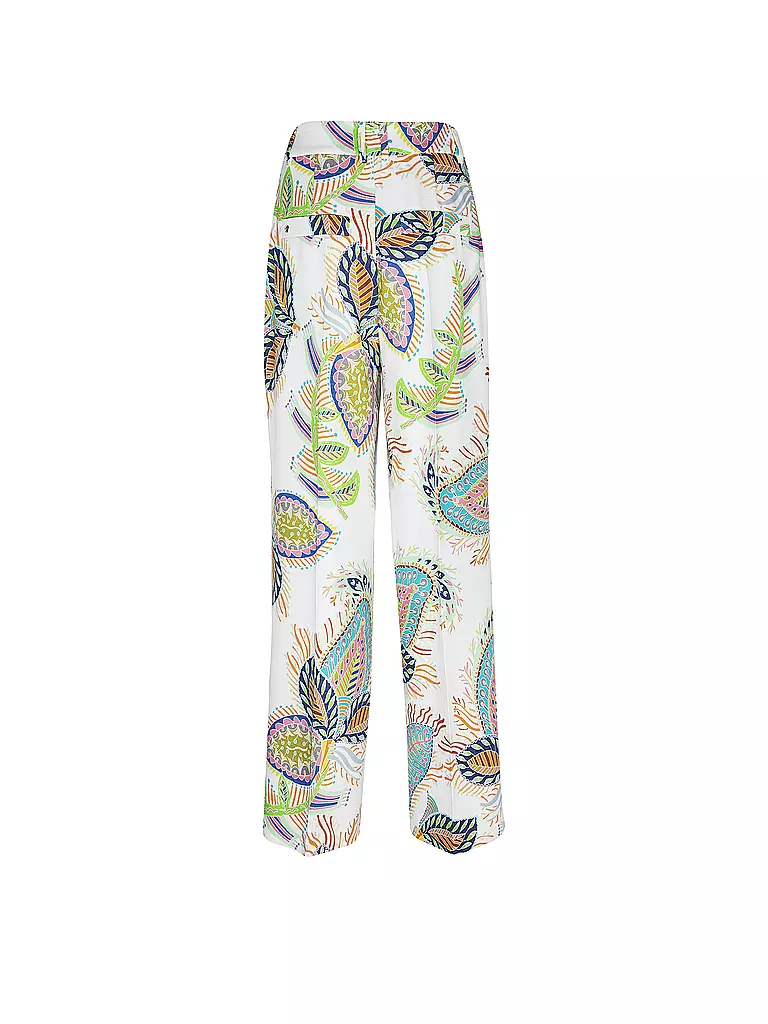 MARC CAIN High Waist Hose Wide Fit WICHITA weiss