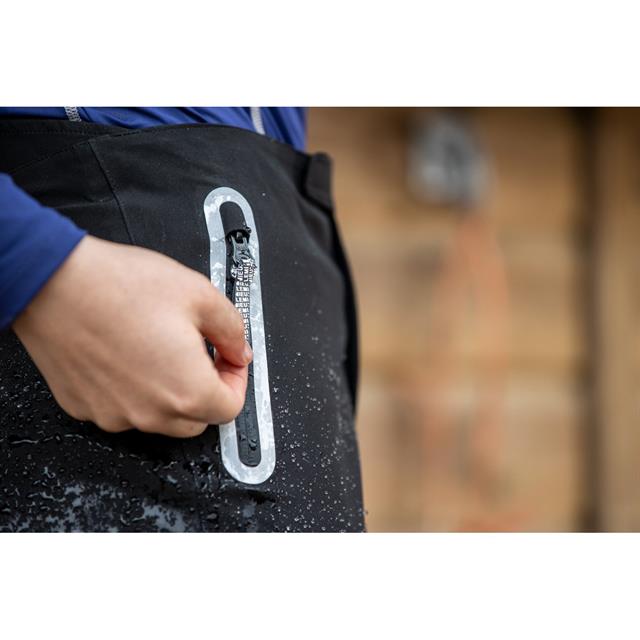 Regenbroek LeMieux DryTex Stormwear Full Grip Zwart