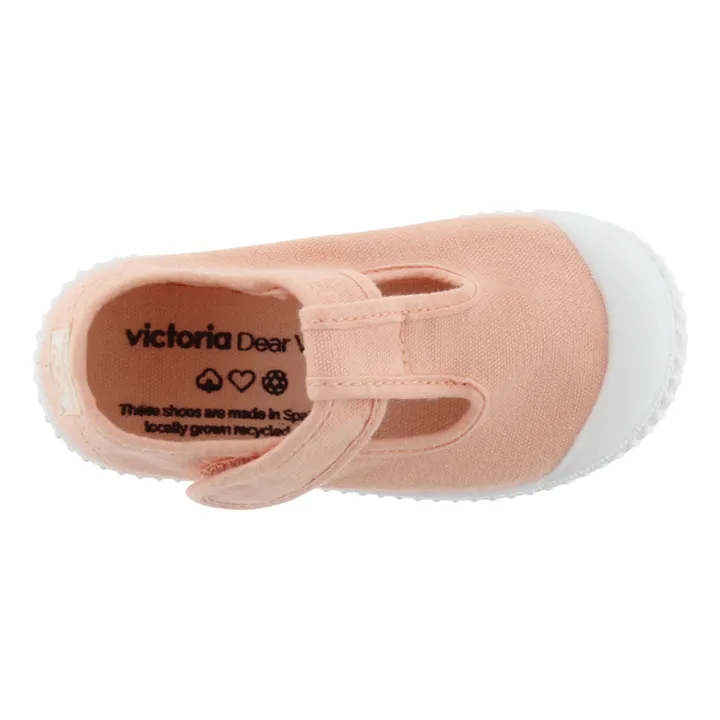 Victoria Baskets Scratchs Sandalia Tira Lona | Saumon