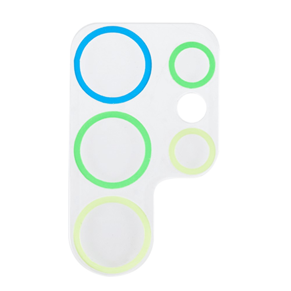 Samsung Galaxy S23 Ultra 5G Kamera Objektiv Protector Vollschutz - Bunt / Transparent